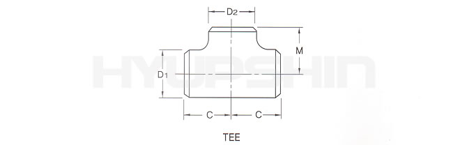 Shandong Hyupshin Flanges Co., Ltd, JIS B2311, 2312, 2313 (KS B1522, 1541, 1543) Tees